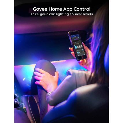 Govee - Tiras LED inteligentes para coches - RGBIC