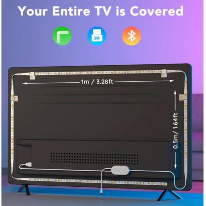 Govee - TV 46-60" SMART retroiluminación LED RGB