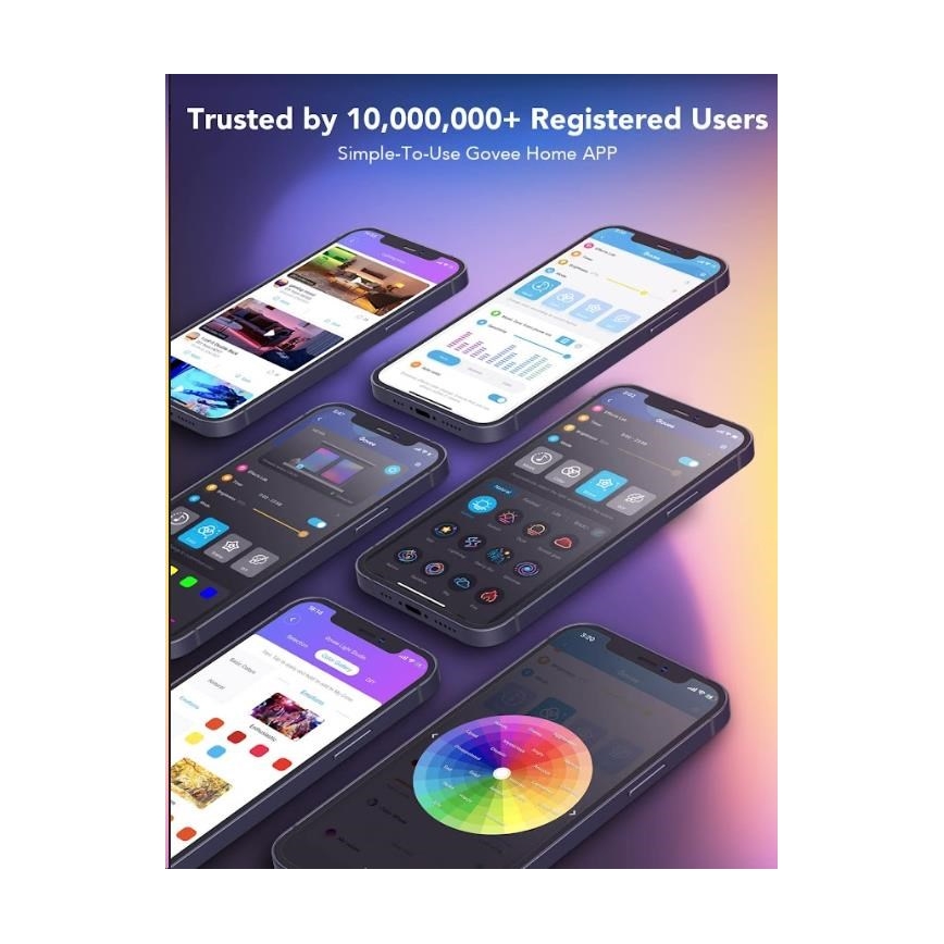 Govee - Wi-Fi RGBIC PRO Tira LED inteligente 10m