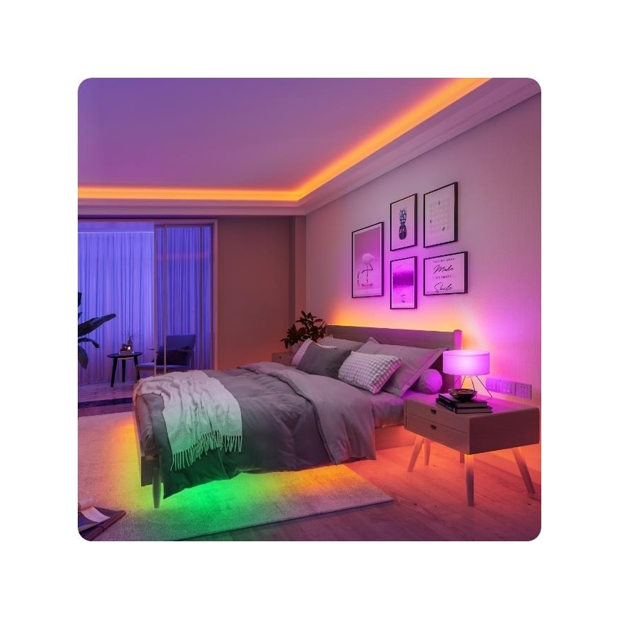 Govee - Wi-Fi RGBIC Smart PRO Tira LED 10m - extra duradera