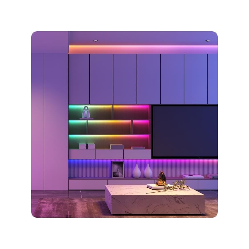 Govee - Wi-Fi RGBIC Smart PRO Tira LED 10m - extra duradera