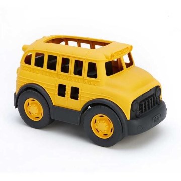 Green Toys - Autobús escolar amarillo/negro
