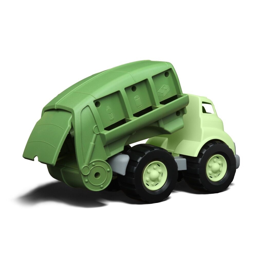 Green Toys - Camión de basura para reciclaje verde