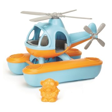 Green Toys - Hidroavión azul/naranja