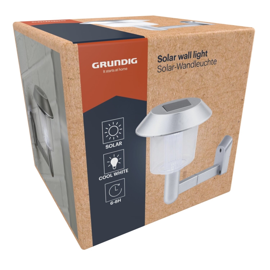 Grundig - Aplique LED solar LED/1,2V