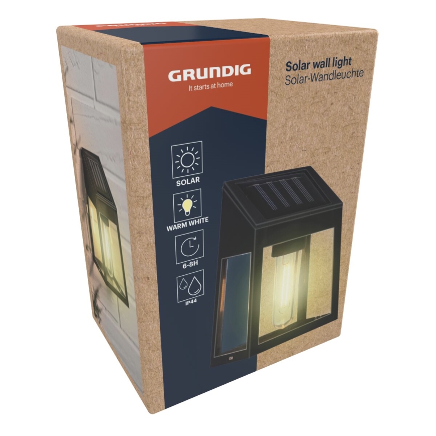 Grundig - Aplique LED solar LED/1,2V IP44