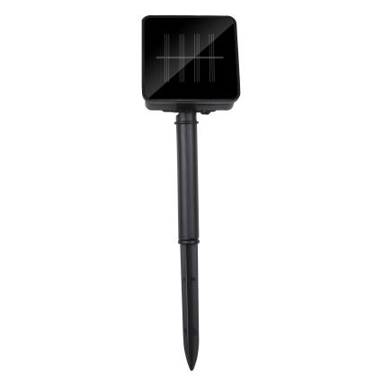 Grundig - Cadena solar LED 50xLED/8 funciones 6,9m blanco cálido