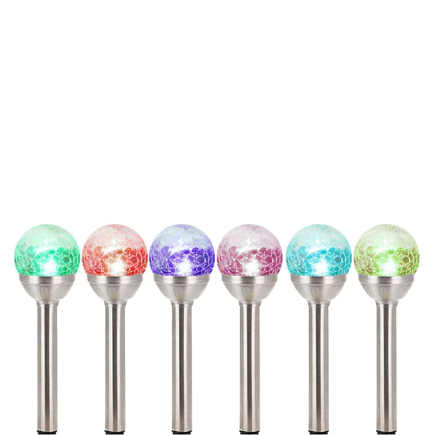 Grundig - Lámpara solar LED 1xLED/1,2V 600 mAh multicolor