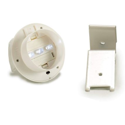 Grundig - Lámpara solar LED con soporte 3xLED/1xAA 600 mAh