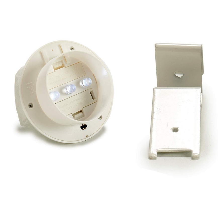 Grundig - Lámpara solar LED con soporte 3xLED/1xAA 600 mAh