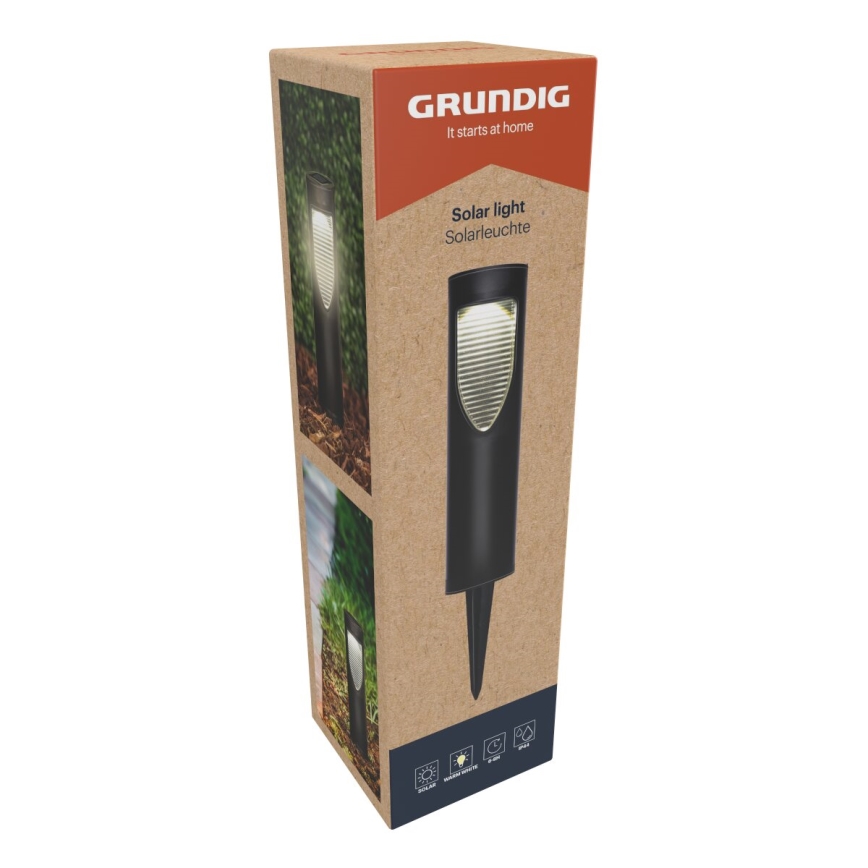 Grundig - Lámpara solar LED LED/1,2V IP44