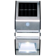 Grundig - LED Aplique solar con sensor 1xLED IP44