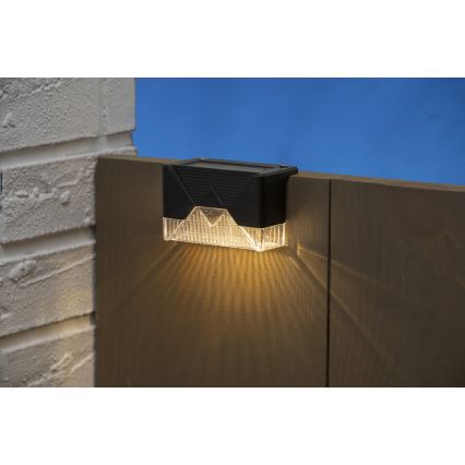 Grundig - SET 4x LED Aplique solar LED/1,2V IP44
