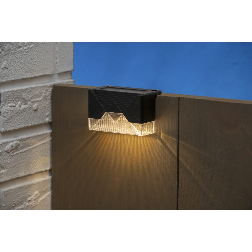 Grundig - SET 4x LED Aplique solar LED/1,2V IP44