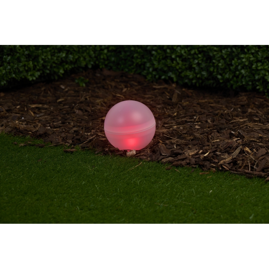 Grundig - SET 5x LED RGBW  Lámpara solar LED/3,2V IP44