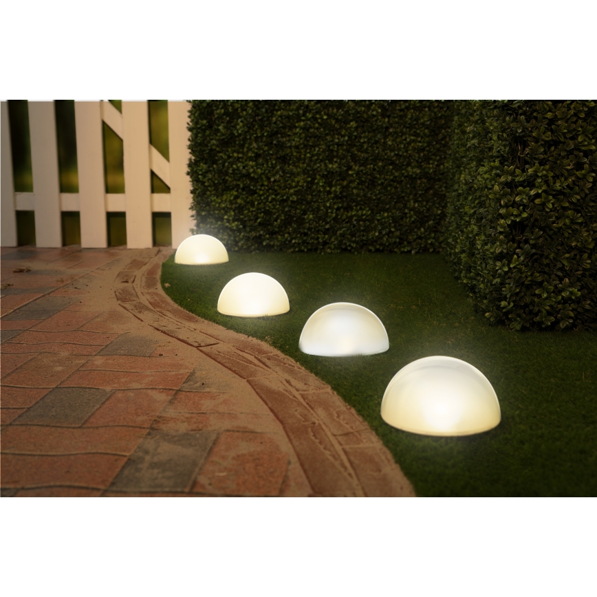 Grundig - SET 5x LED RGBW Lámpara solar LED/3,2V IP44