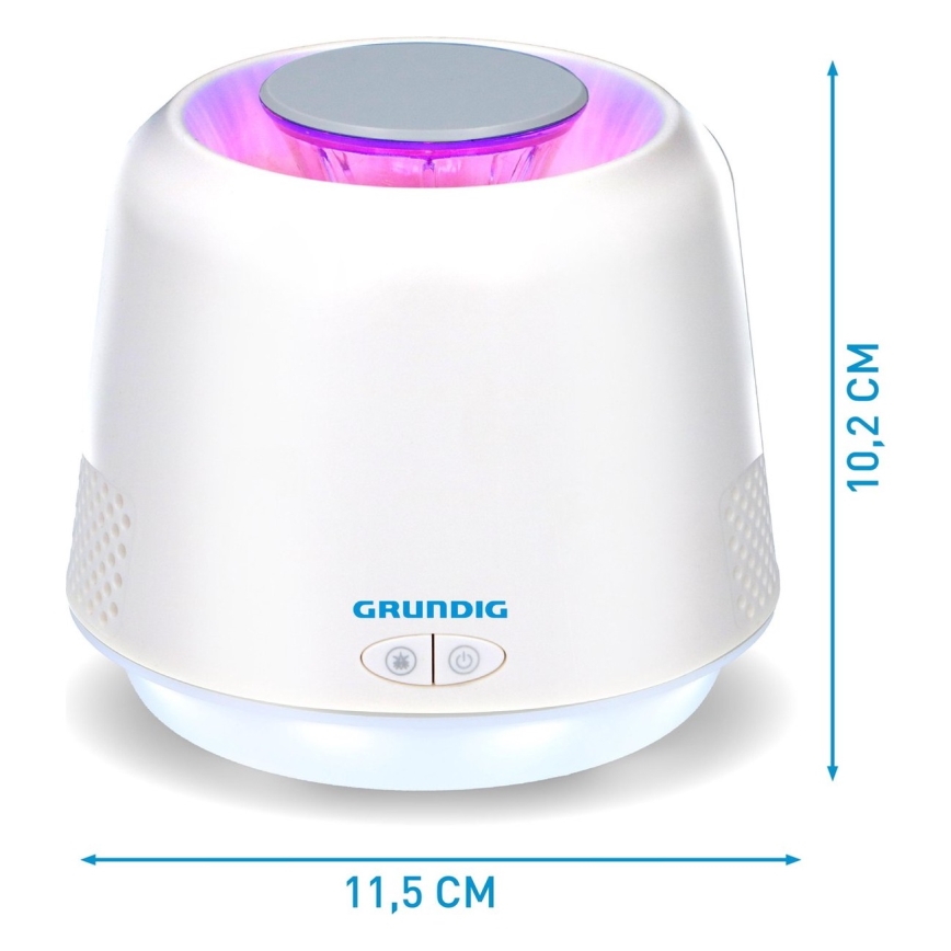 Grundig - Trampa para insectos UV/3W/5V