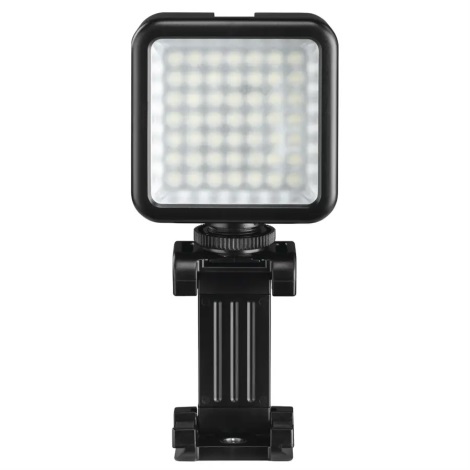 Hama - LED Luz regulable para teléfonos, cámaras y videocámaras LED/5,5W/2xAA