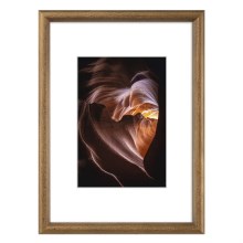 Hama - Marco de fotos 12x16,5 cm marrón