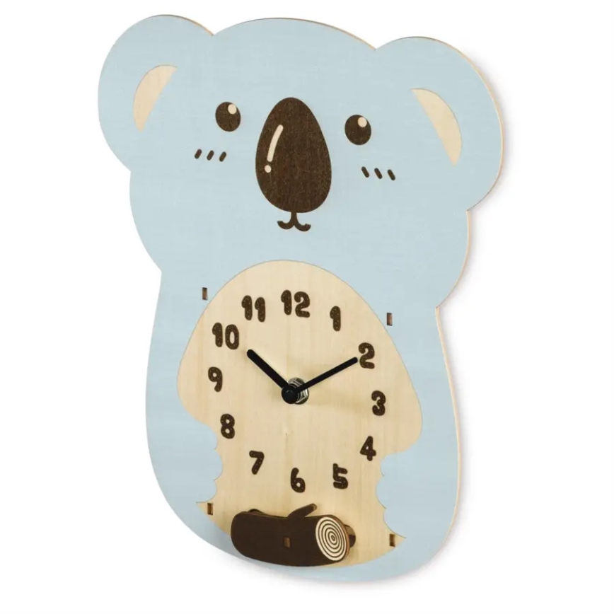 Hama - Reloj de pared infantil 1xAA koala