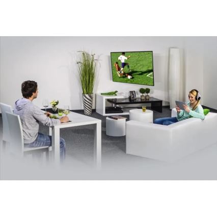 Hama - Soporte de pared para TV con articulación 19-48" negro