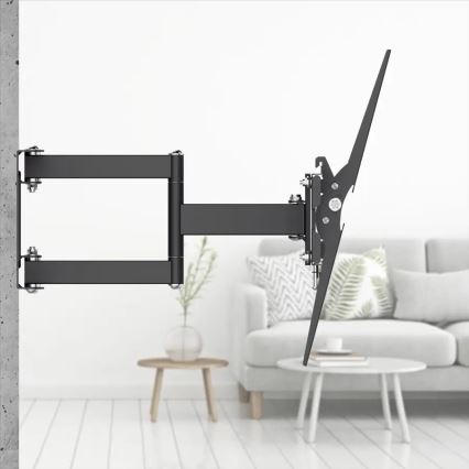 Hama - Soporte de pared para TV con articulación 19-48" negro