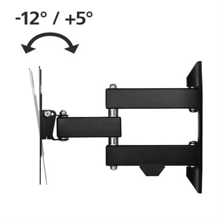 Hama - Soporte de pared para TV con articulación 19-48" negro