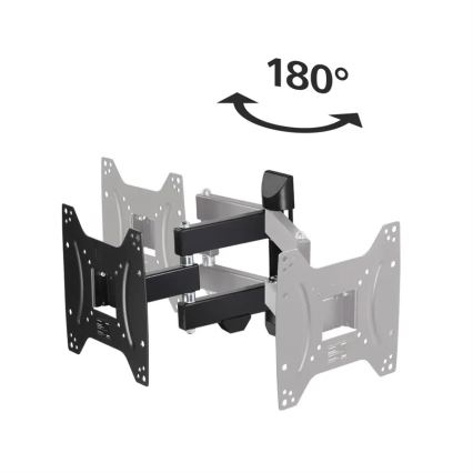 Hama - Soporte de pared para TV con articulación 19-48" negro