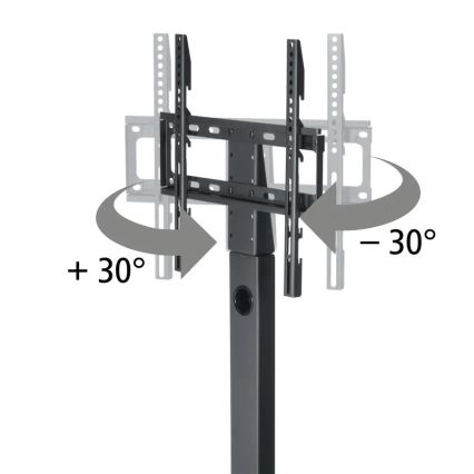 Hama - Soporte de suelo para TV giratorio 32-65" negro