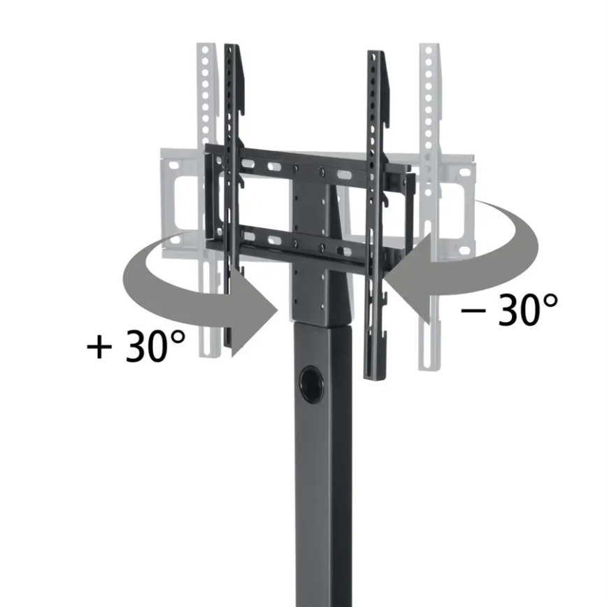 Hama - Soporte de suelo para TV giratorio 32-65" negro