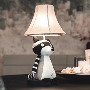 Happy Lamps - Lámpara de mesa LED infantil BEN LED/5,4W/230V mapache