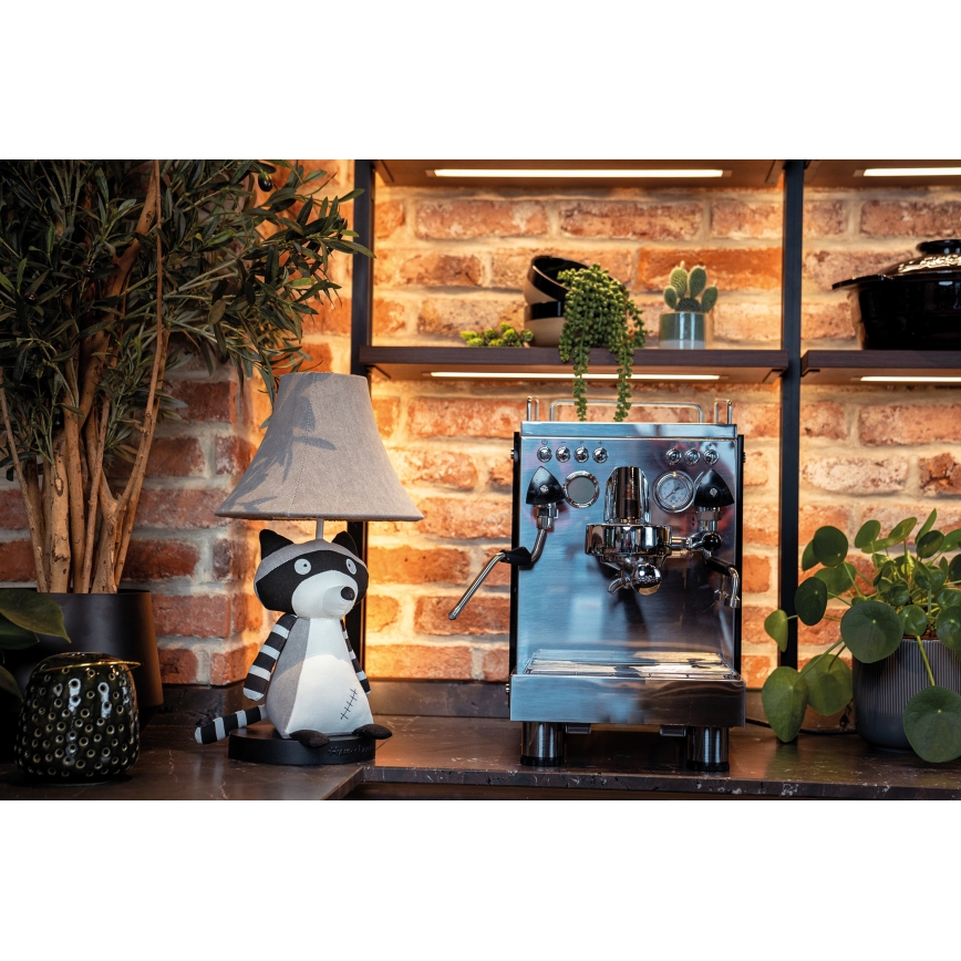 Happy Lamps - Lámpara de mesa LED infantil BEN LED/5,4W/230V mapache