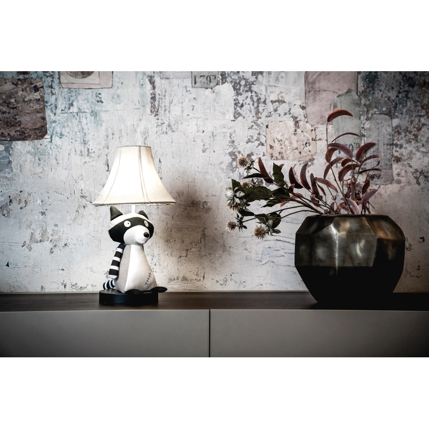 Happy Lamps - Lámpara de mesa LED infantil BEN LED/5,4W/230V mapache