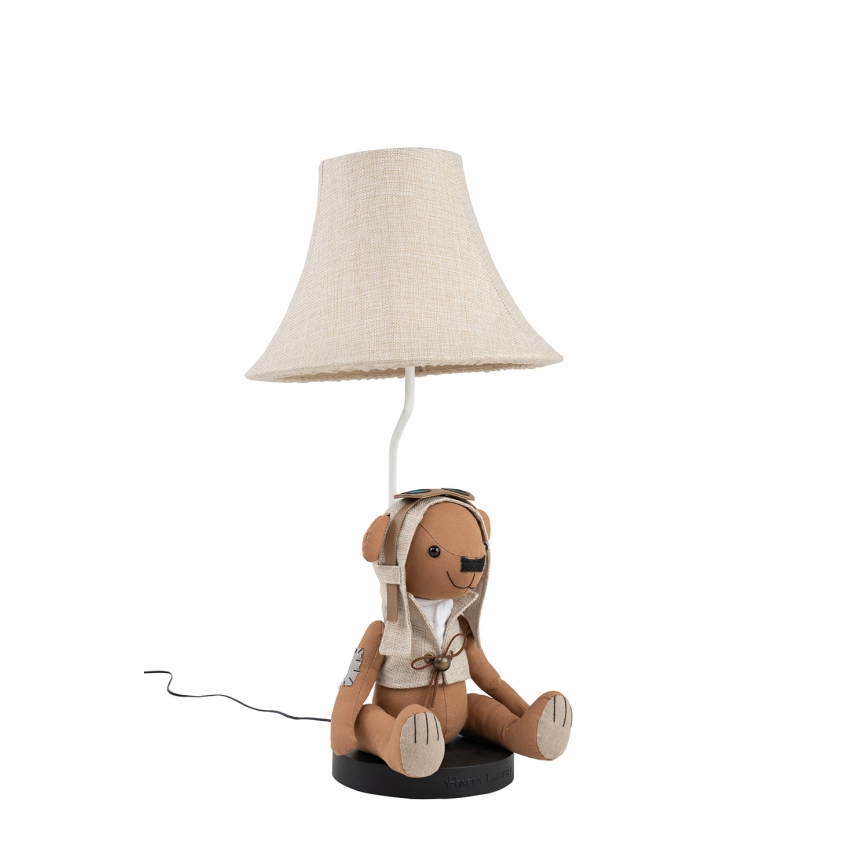 Happy Lamps - Lámpara de mesa LED infantil CHARLES LED/5,4W/230V oso