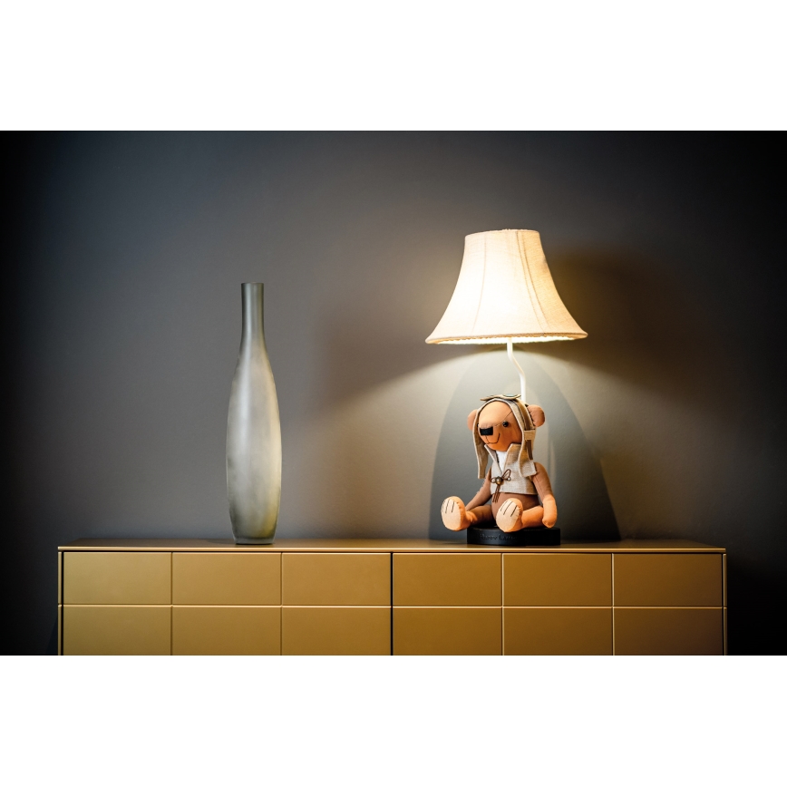 Happy Lamps - Lámpara de mesa LED infantil CHARLES LED/5,4W/230V oso