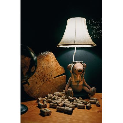 Happy Lamps - Lámpara de mesa LED infantil CHARLES LED/5,4W/230V oso