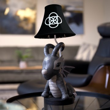 Happy Lamps - Lámpara de mesa LED infantil DRAGON LED/5,4W/230V agracejo
