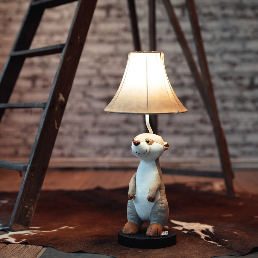 Happy Lamps - Lámpara de mesa LED infantil EDDIE LED/5,4W/230V suricata