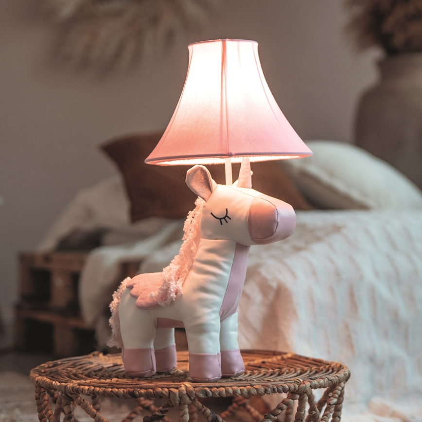 Happy Lamps - Lámpara de mesa LED infantil ELSA LED/5,4W/230V unicornio