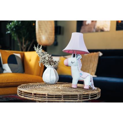 Happy Lamps - Lámpara de mesa LED infantil ELSA LED/5,4W/230V unicornio