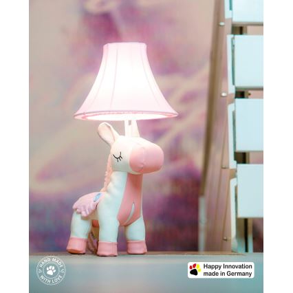 Happy Lamps - Lámpara de mesa LED infantil ELSA LED/5,4W/230V unicornio