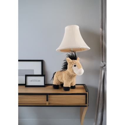 Happy Lamps - Lámpara de mesa LED infantil ELVIS LED/5,4W/230V caballo