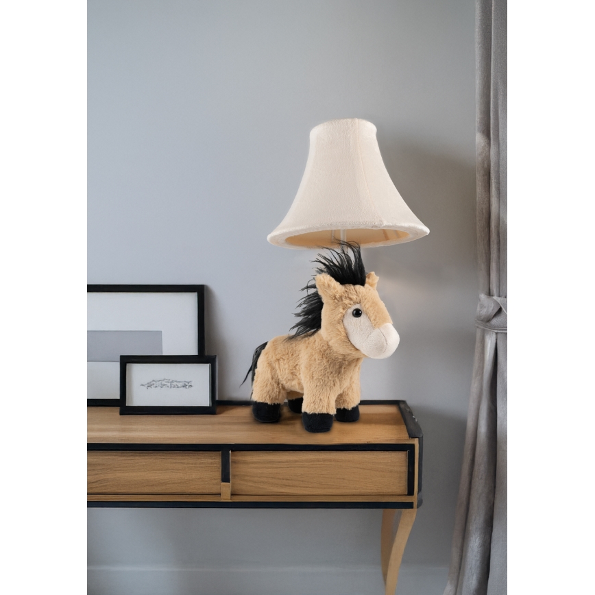 Happy Lamps - Lámpara de mesa LED infantil ELVIS LED/5,4W/230V caballo