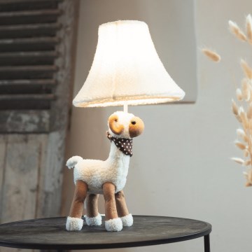 Happy Lamps - Lámpara de mesa LED infantil WOLLE LED/5,4W/230V ovejas