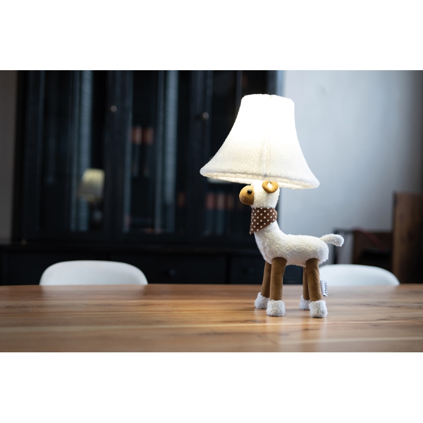 Happy Lamps - Lámpara de mesa LED infantil WOLLE LED/5,4W/230V ovejas