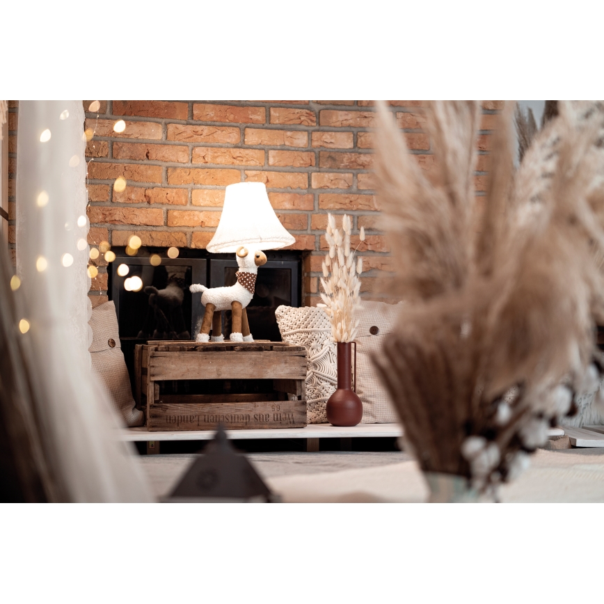 Happy Lamps - Lámpara de mesa LED infantil WOLLE LED/5,4W/230V ovejas