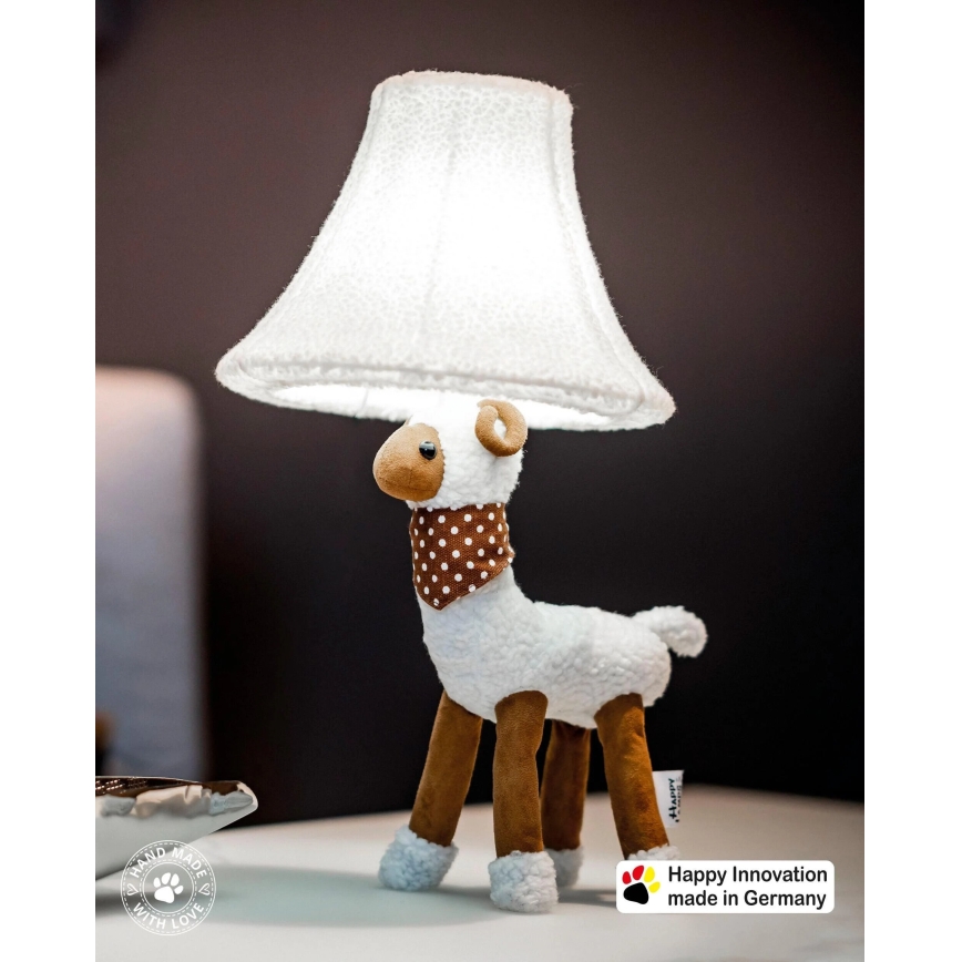 Happy Lamps - Lámpara de mesa LED infantil WOLLE LED/5,4W/230V ovejas