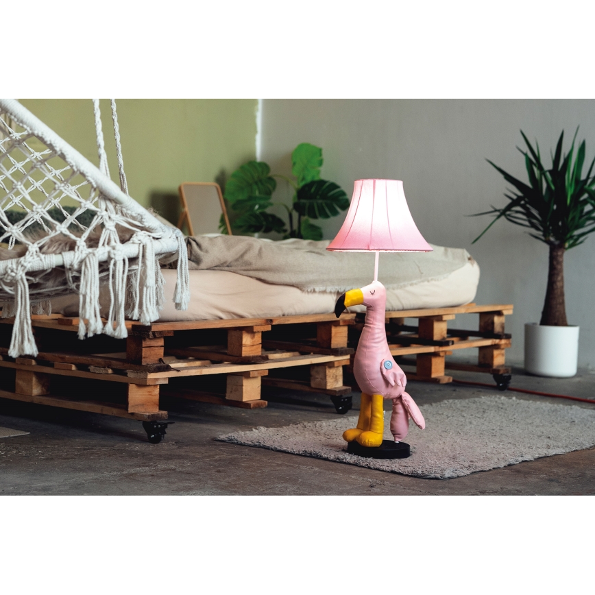 Happy Lamps - LED Lámpara de pie infantil MINGO LED/5,4W/230V flamingo