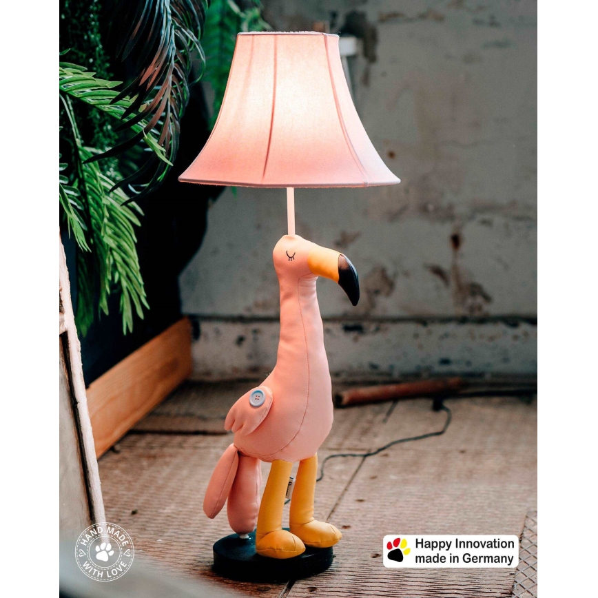 Happy Lamps - LED Lámpara de pie infantil MINGO LED/5,4W/230V flamingo