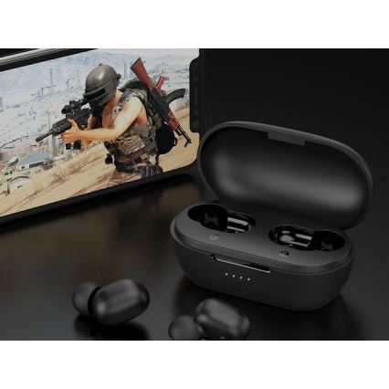 Haylou - Auriculares inalámbricos impermeables GT1 Pro Bluetooth negro